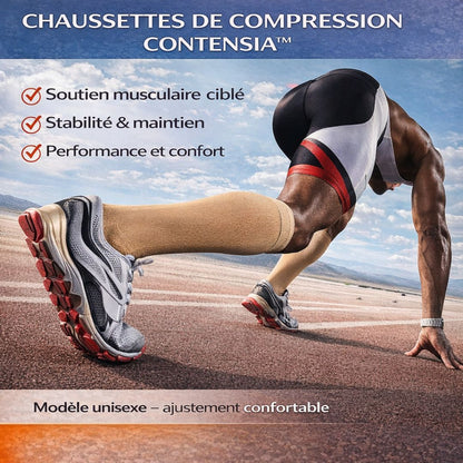 Chaussettes de compression Contensia™ Confort – Bien-être et circulation